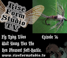 Fly Tying Video Walt Young Ties The Hen Pheasant Soft Hackle 