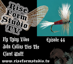 Fly Tying Video John Collins Ties The Claret Wulff